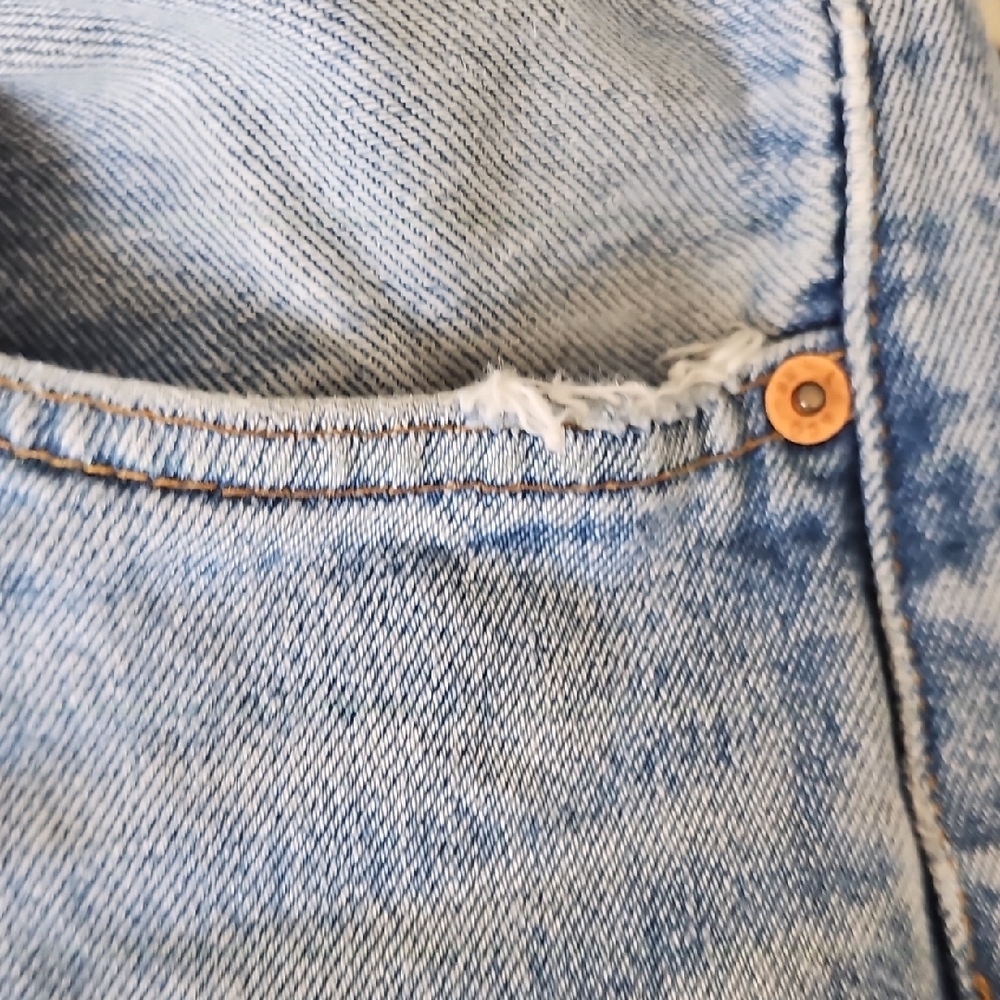 Levi’s 501 Jeans W31 L32 Light Wash Straight Leg Y2K Vintage Style - Picture 7 of 8